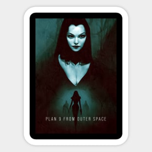 Plan 9 from Outer Space (1959) Sticker